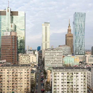 Luxury Sky Penthouse City Center View Lägenhet Warszawa